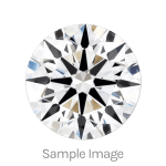 0.56-Carat Round Shape Natural Diamond