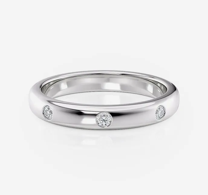 Diamond Wedding Band